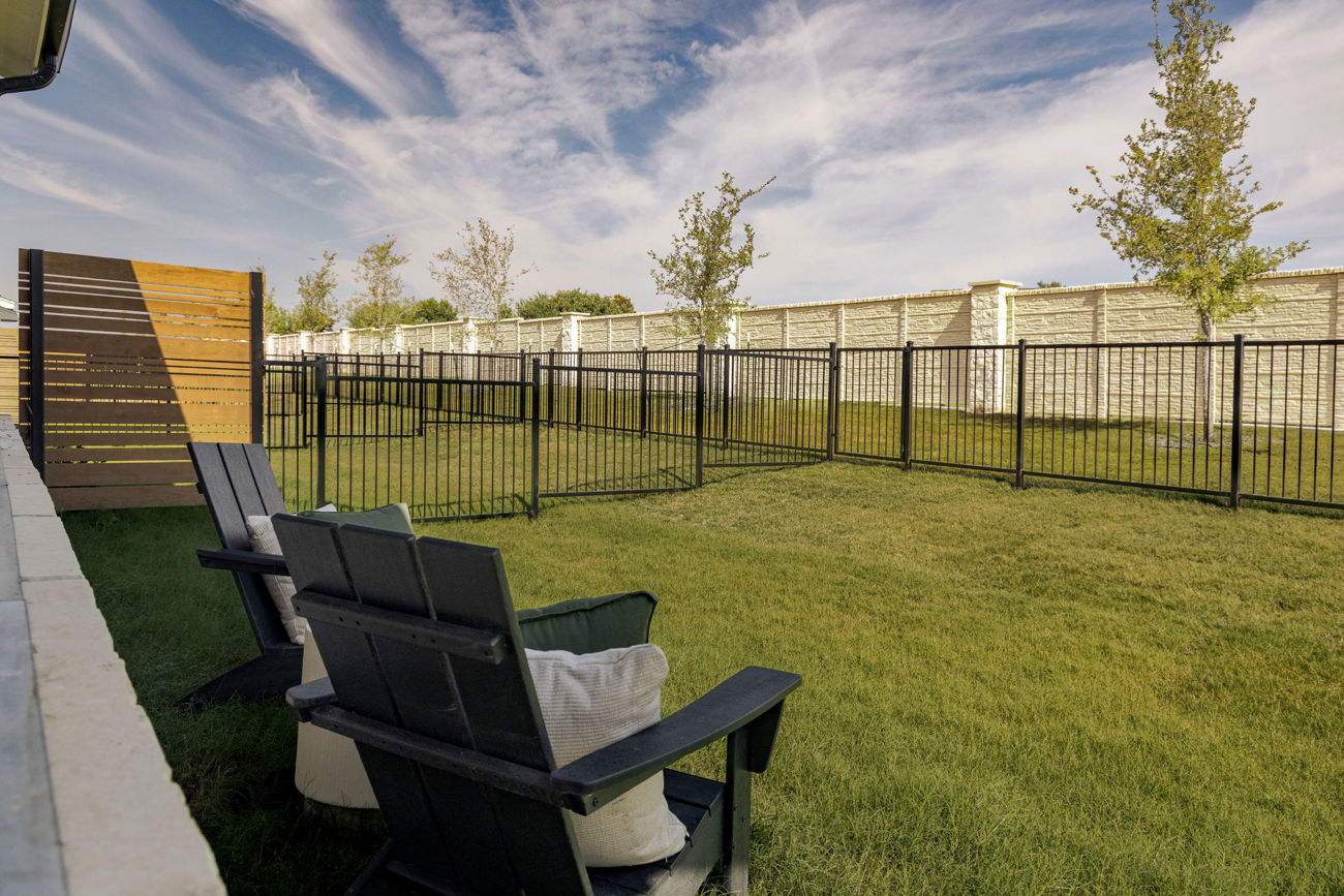 Do the townhomes have private yards?